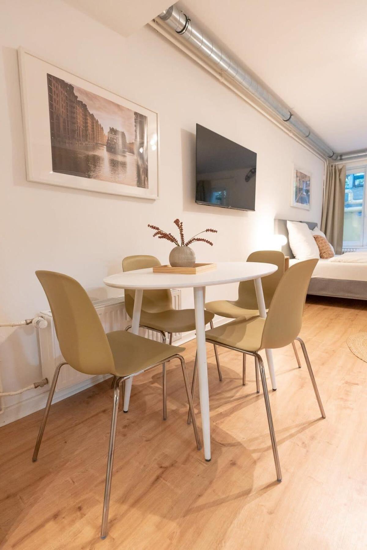 Hamburg City Apartment For 5 Eksteriør bilde