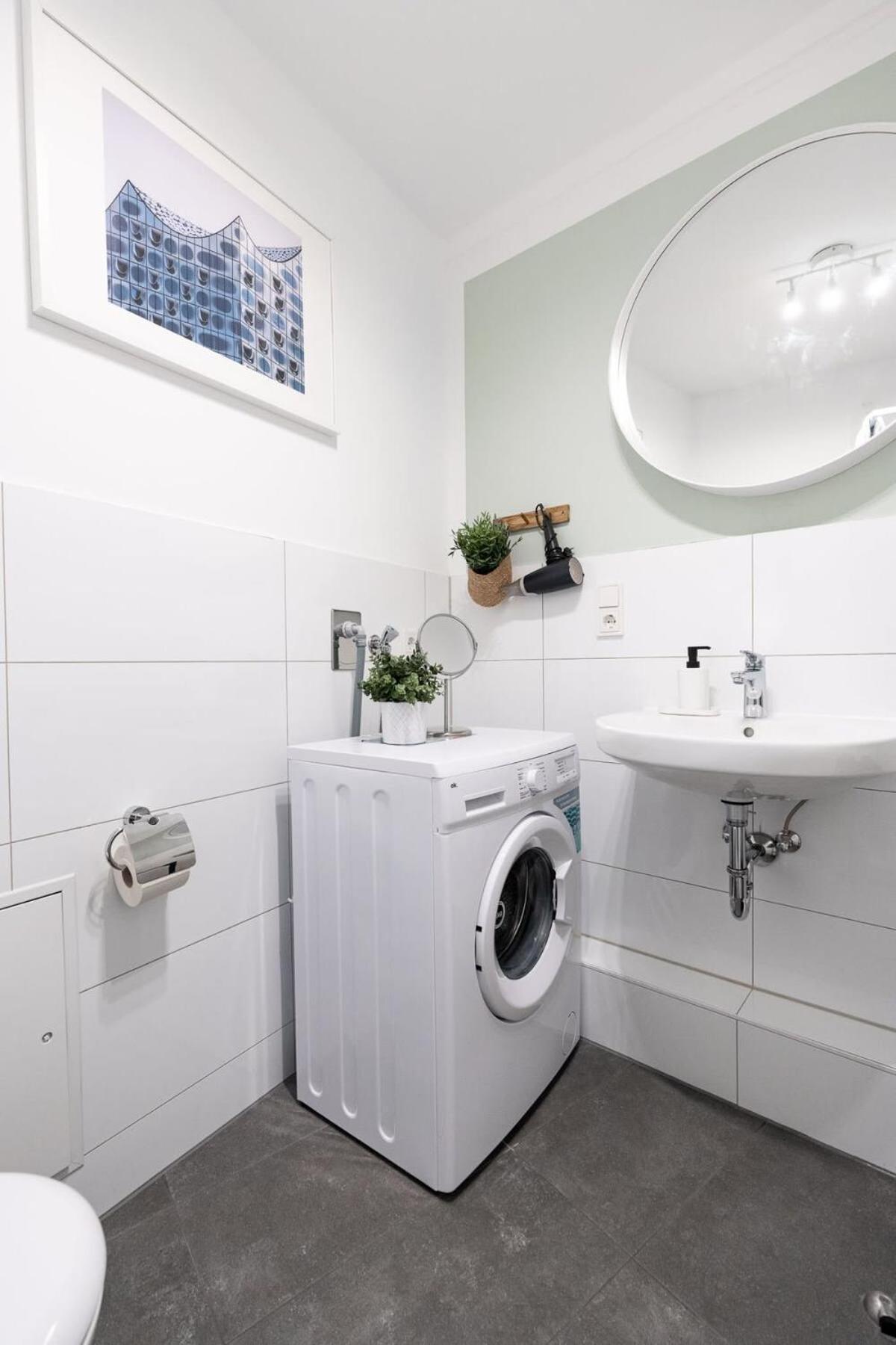 Hamburg City Apartment For 5 Eksteriør bilde